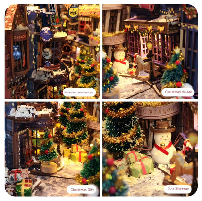 Snowy Moonlight Book Nook Kit