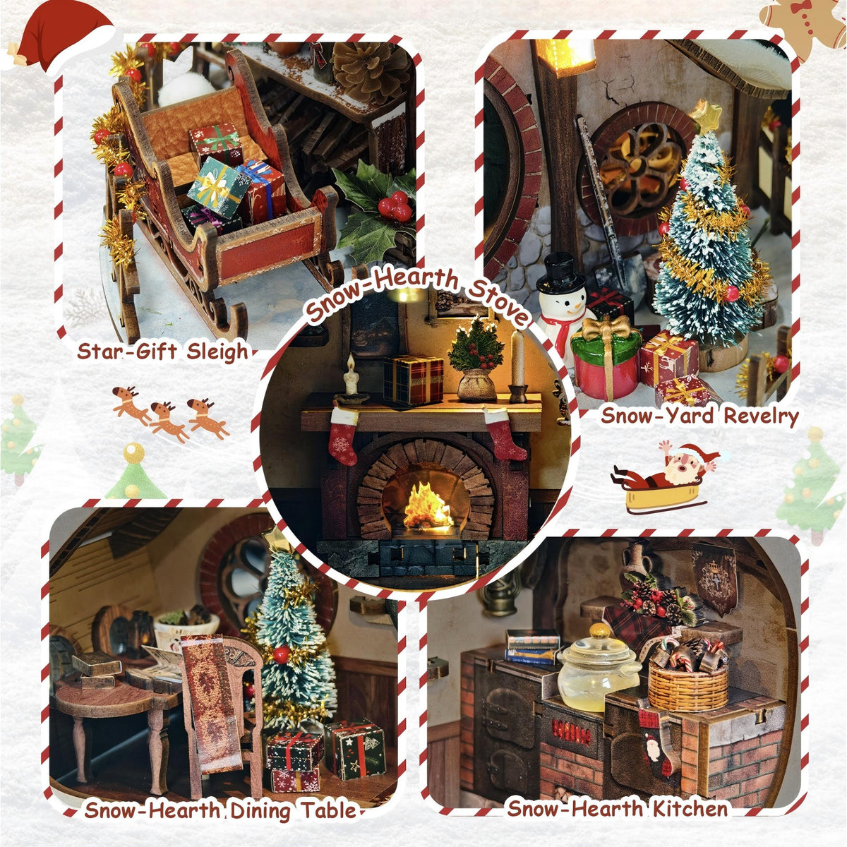 Magic Ring Snow House Kit