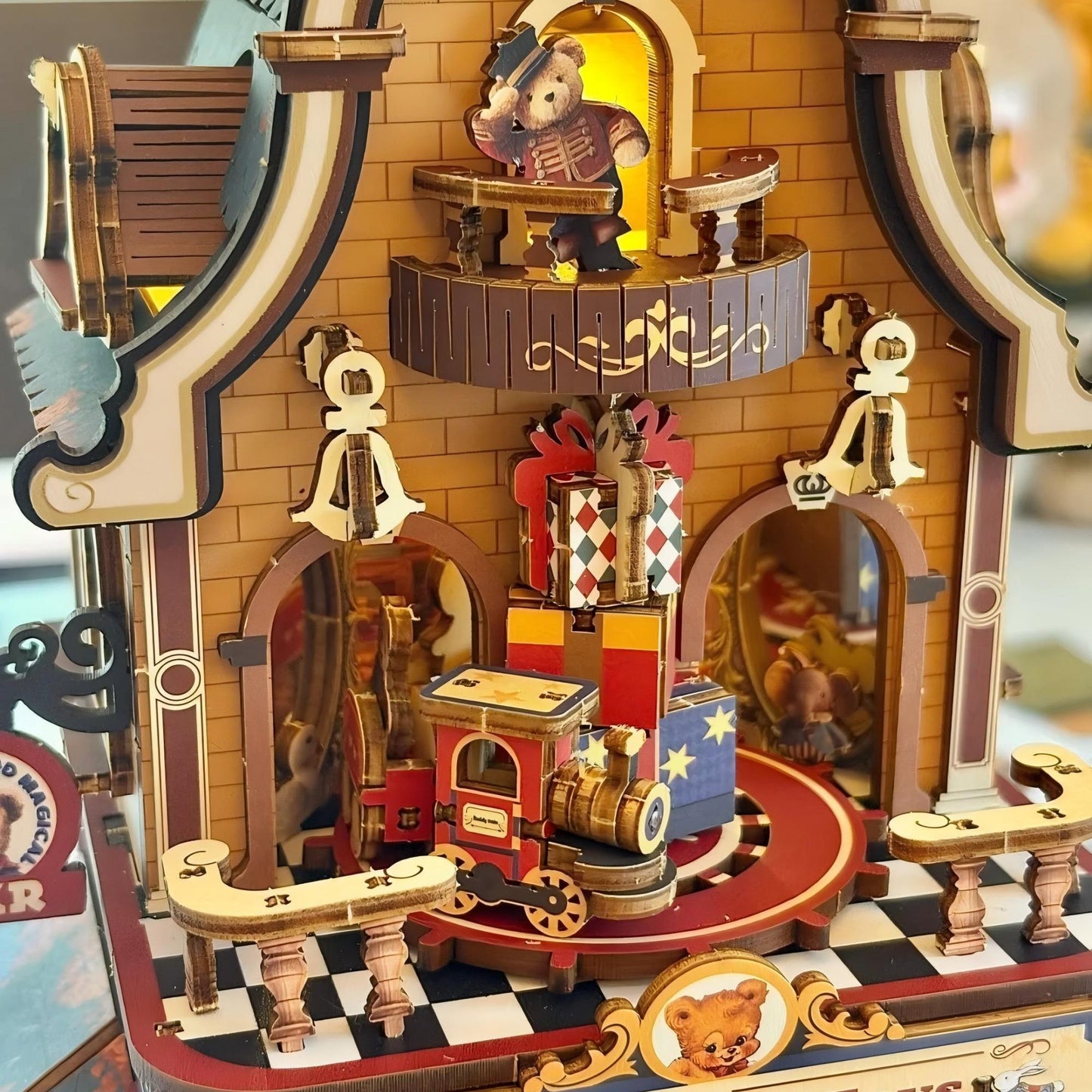Teddy Toy Shop Mechanical Kit
