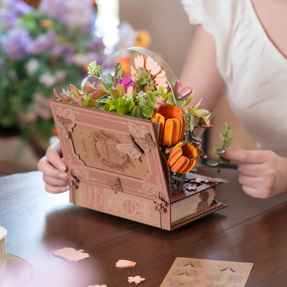 Wooden Blooming Book Kit