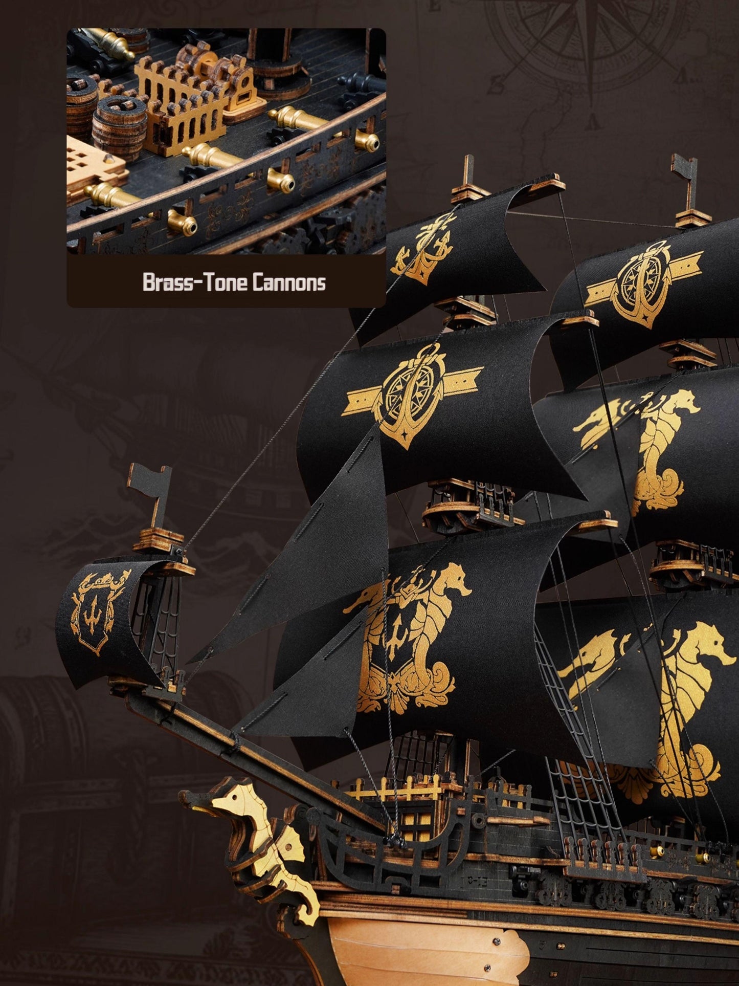 The Seahorse Barque Kit