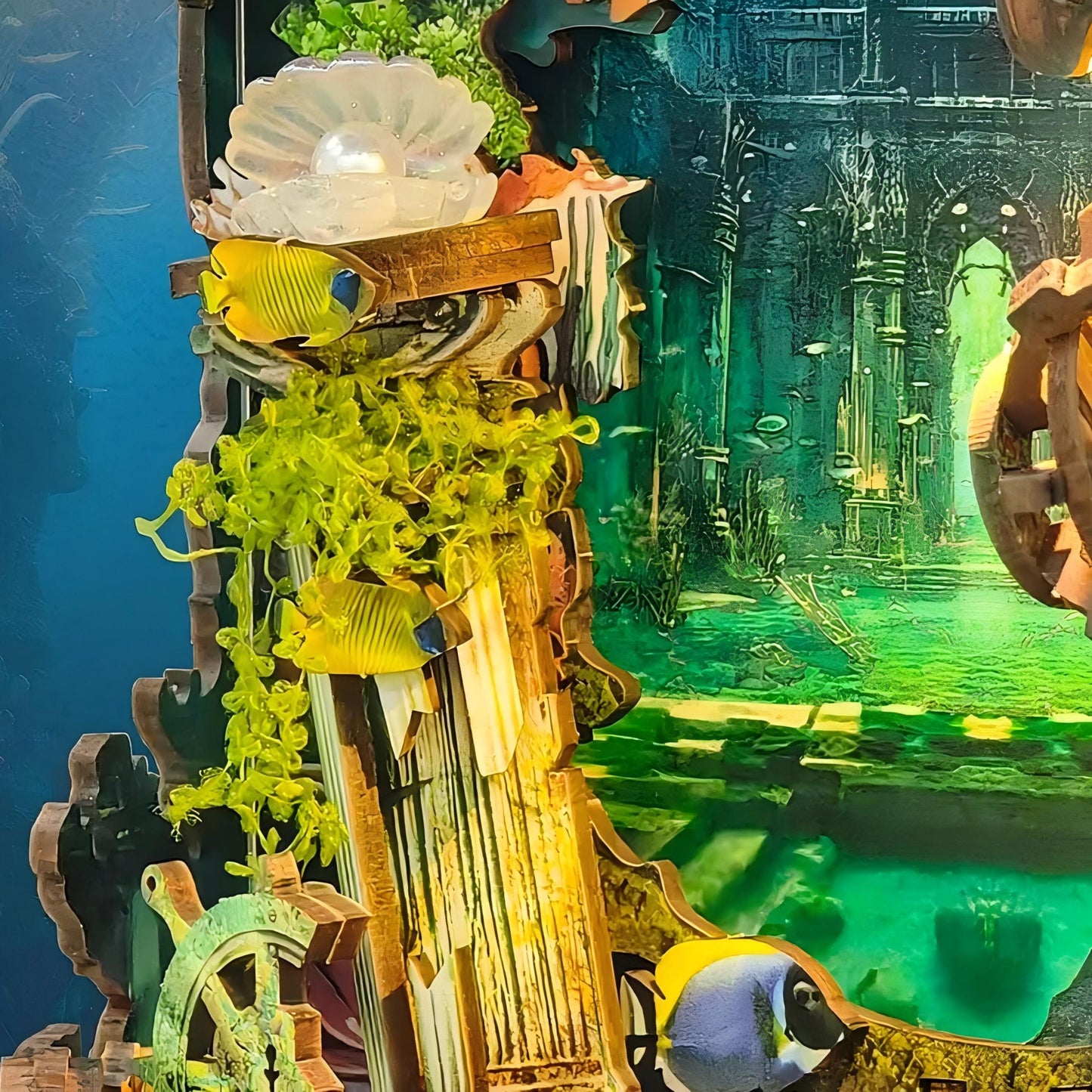 Discover Atlantis Book Nook Kit