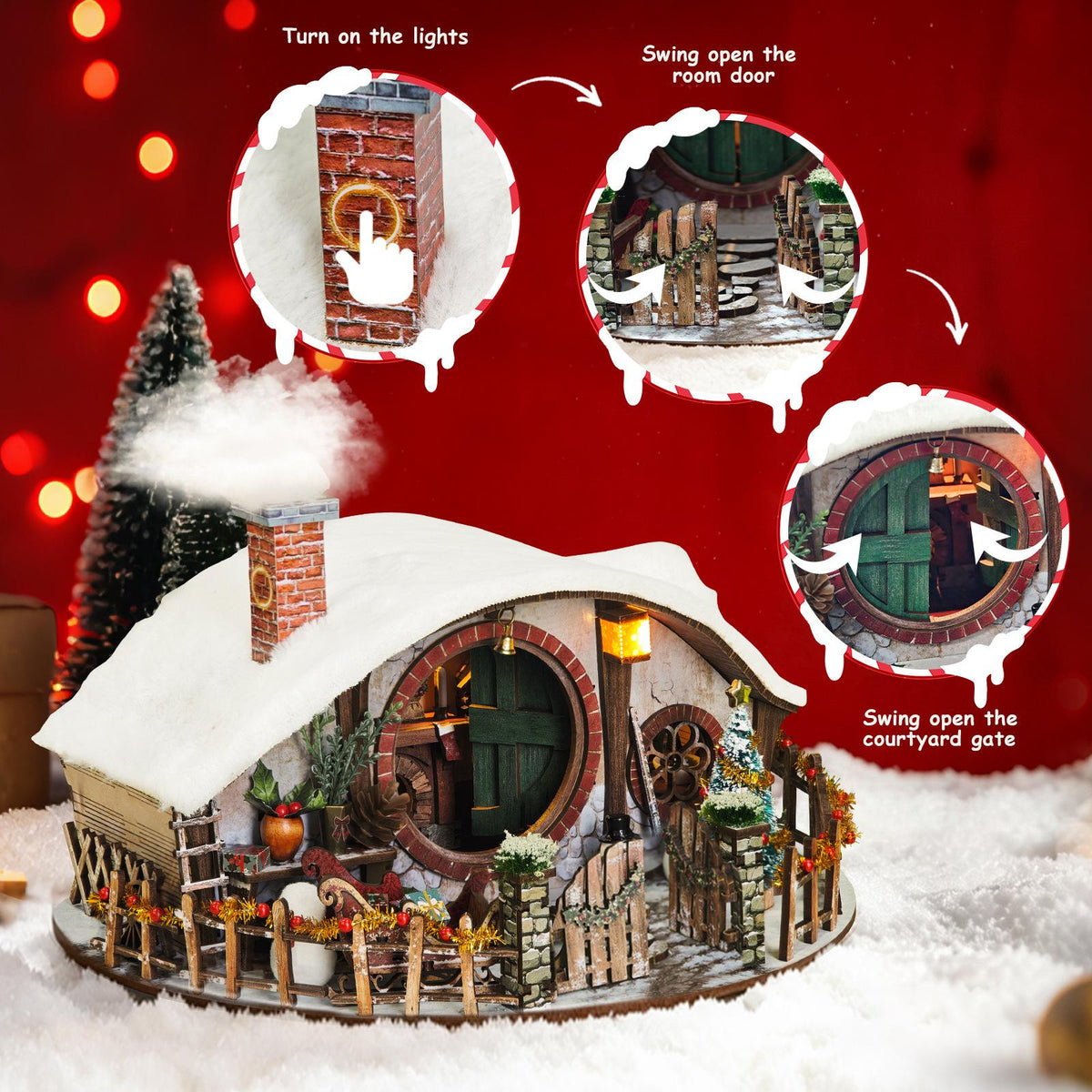 Magic Ring Snow House Kit
