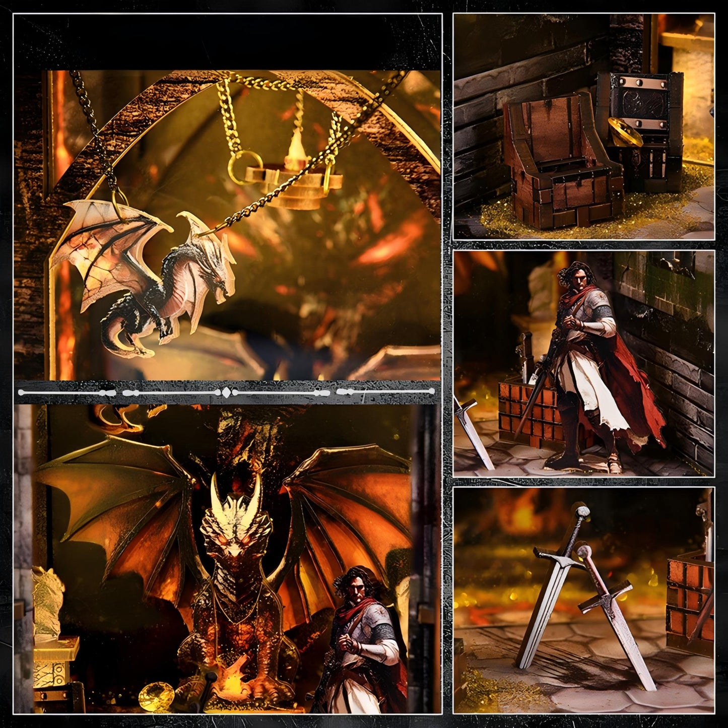 Dragon's Hidden Realm Book Nook Kit