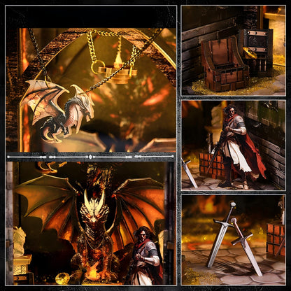 Dragon's Hidden Realm Book Nook Kit