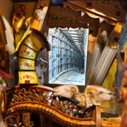 magical library Book Nook Kit