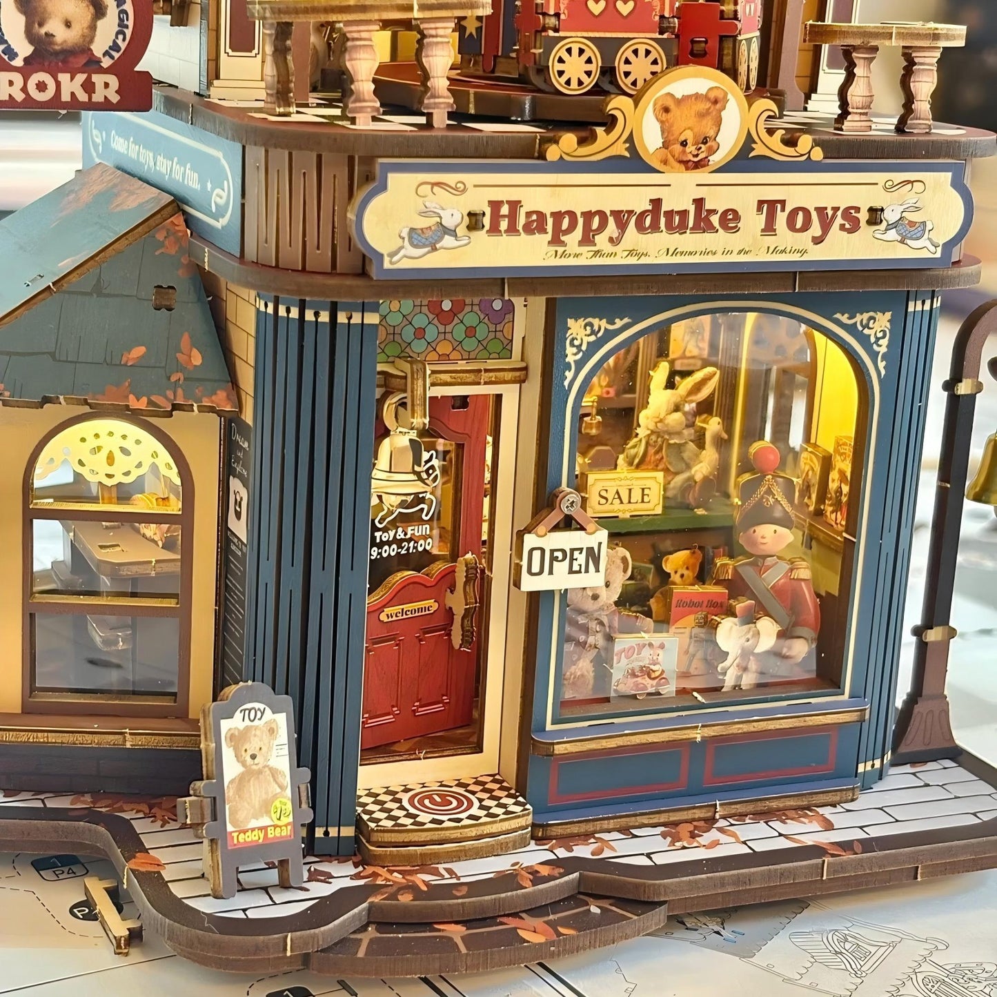Teddy Toy Shop Mechanical Kit