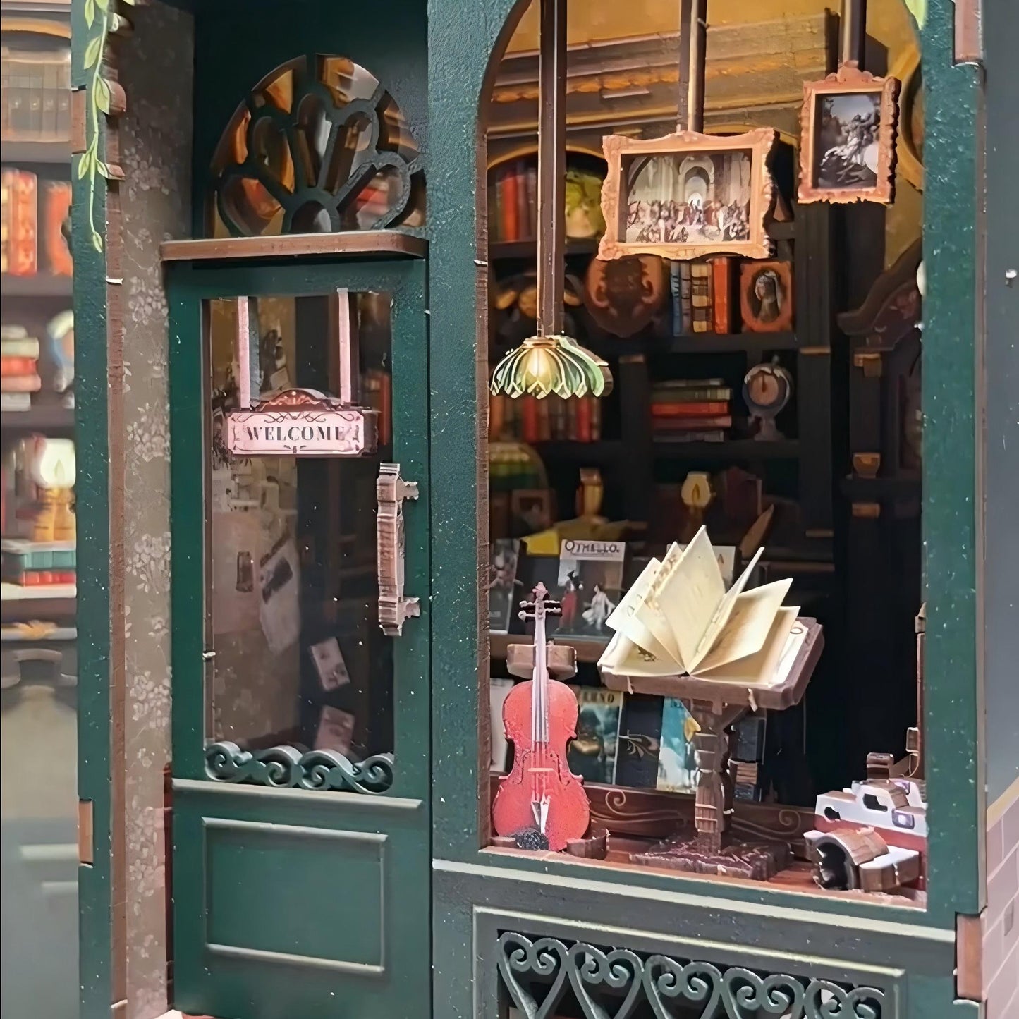 Owl Bookstore Book Nook Kit