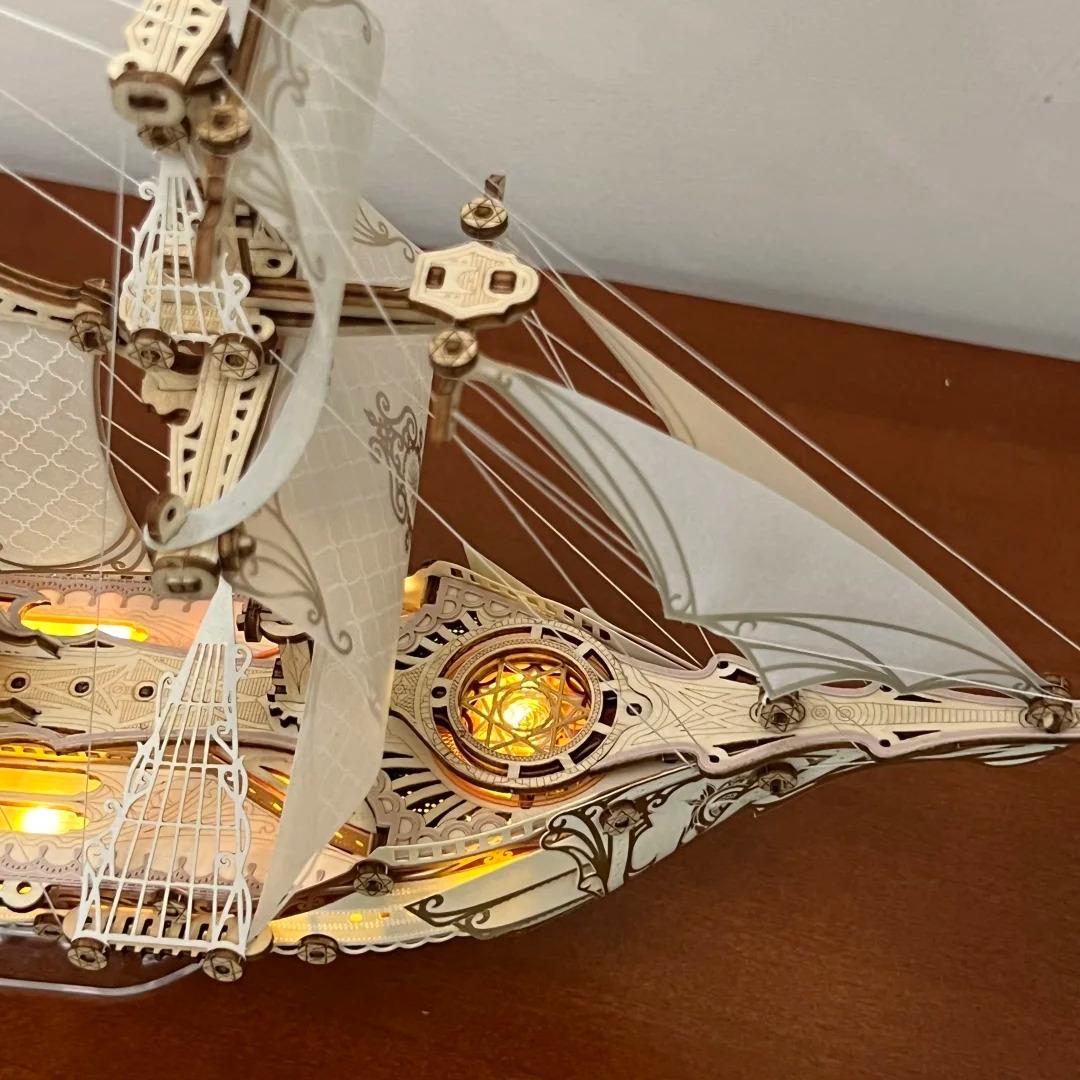Fantasy Elf Ship Model Kit