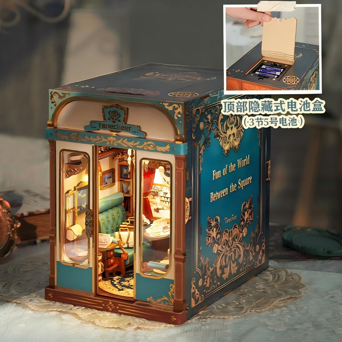 European Travels Book Nook Kit