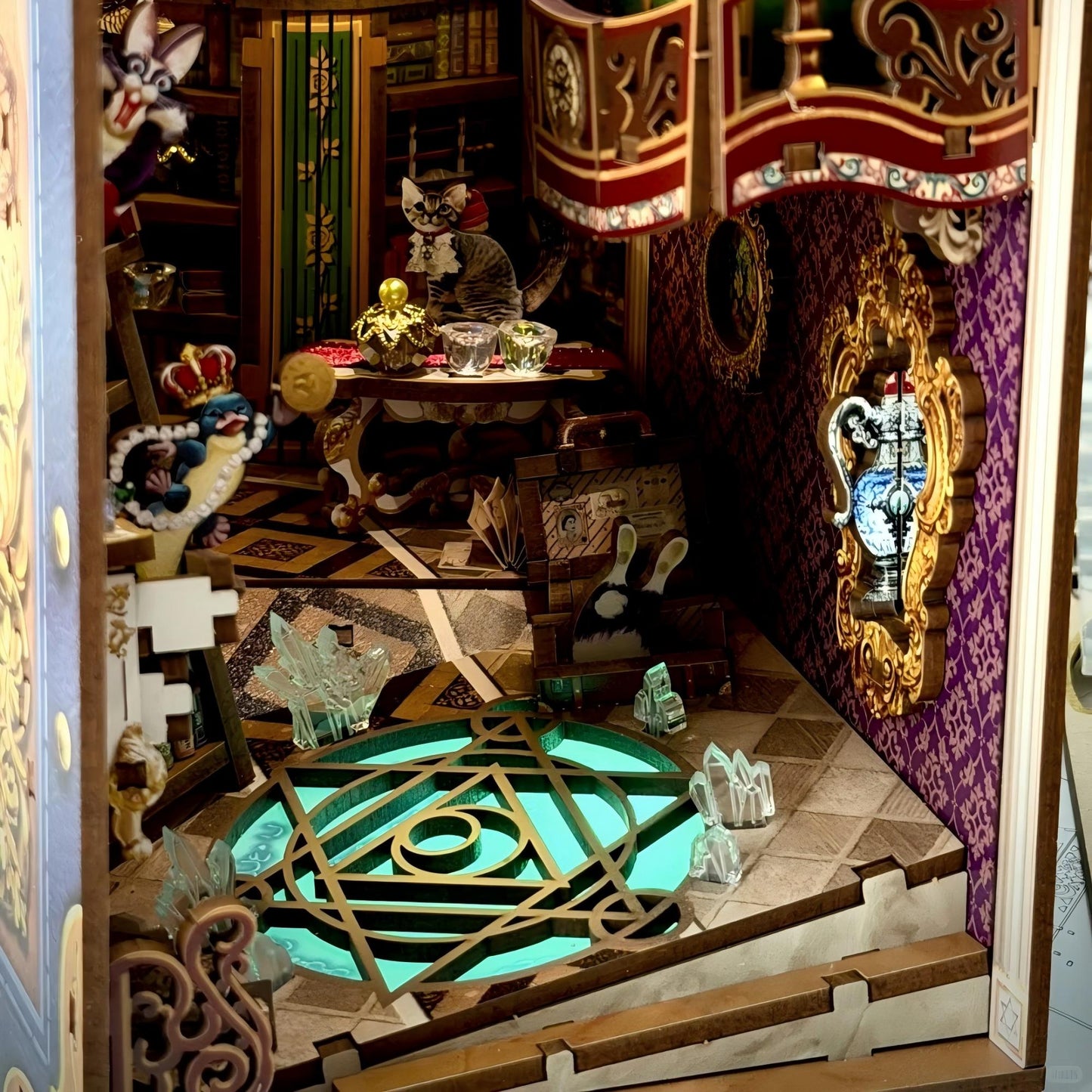 magical library Book Nook Kit