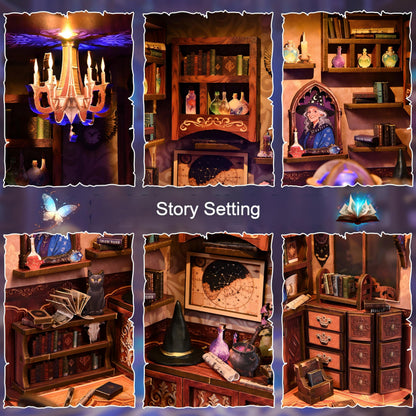 The Arcanum Bookstore Book Nook Kit
