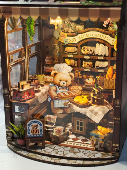 Bear Bakery Book Nook Kit