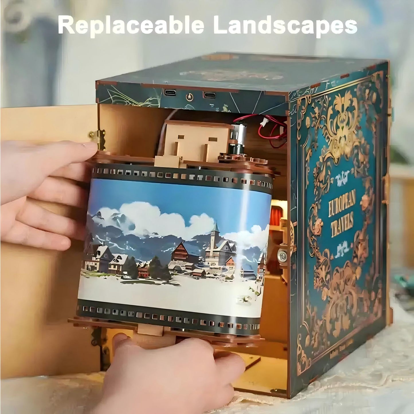 European Travels Book Nook Kit