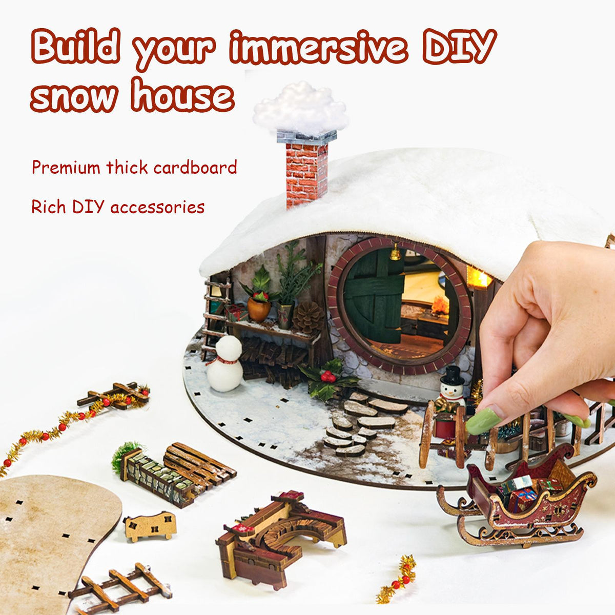 Magic Ring Snow House Kit