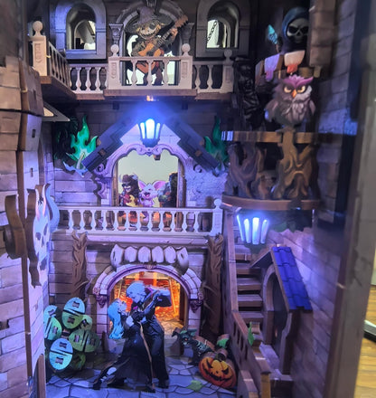 Monster Carnical Double-Sided Book Nook Kit