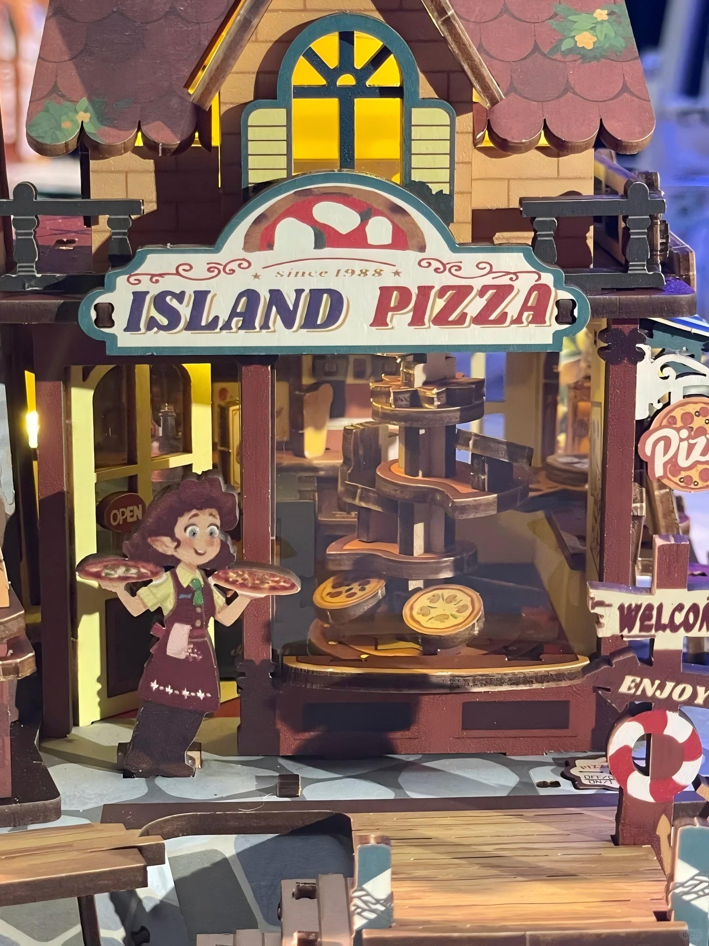Island Pizza Mechanical Kit