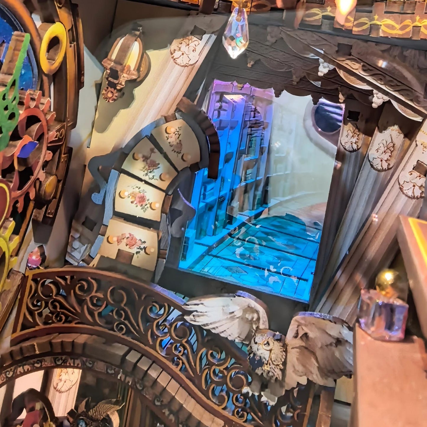 magical library Book Nook Kit
