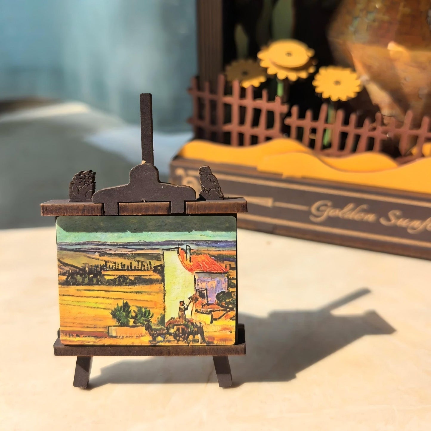 Wooden Sunflower Model Kit