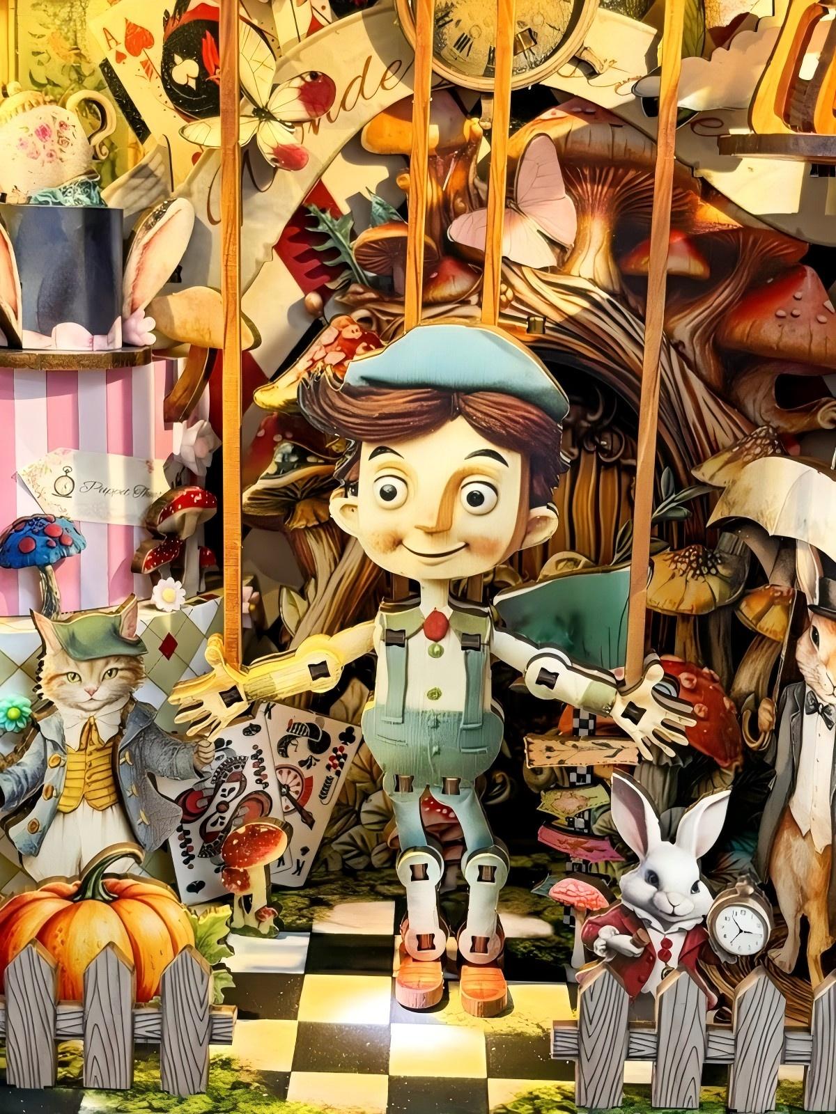 Puppet Theater Book Nook Kit
