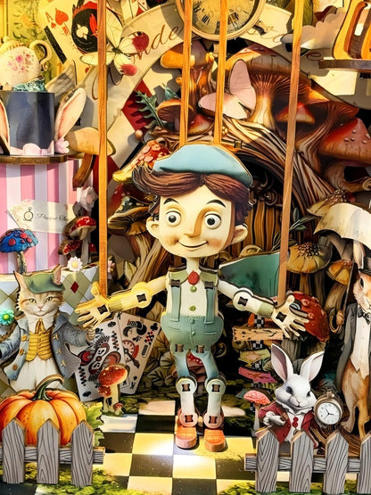 Puppet Theater Book Nook Kit