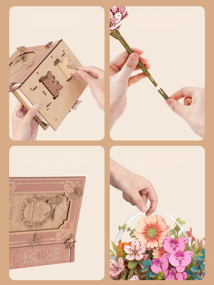 Wooden Blooming Book Kit