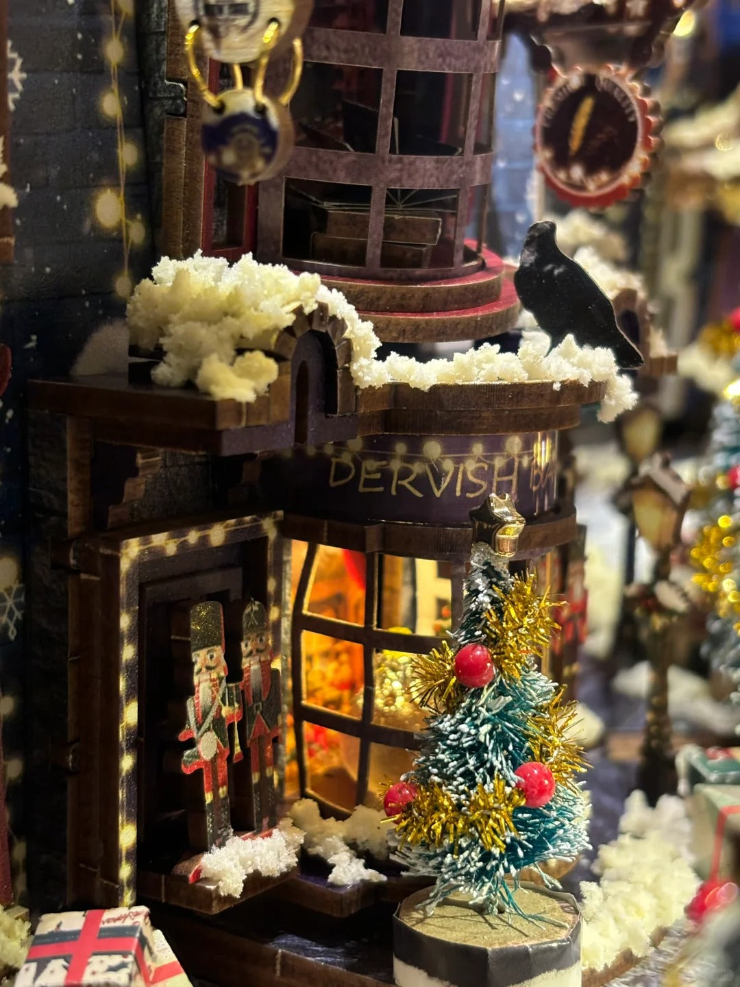 Snowy Moonlight Book Nook Kit