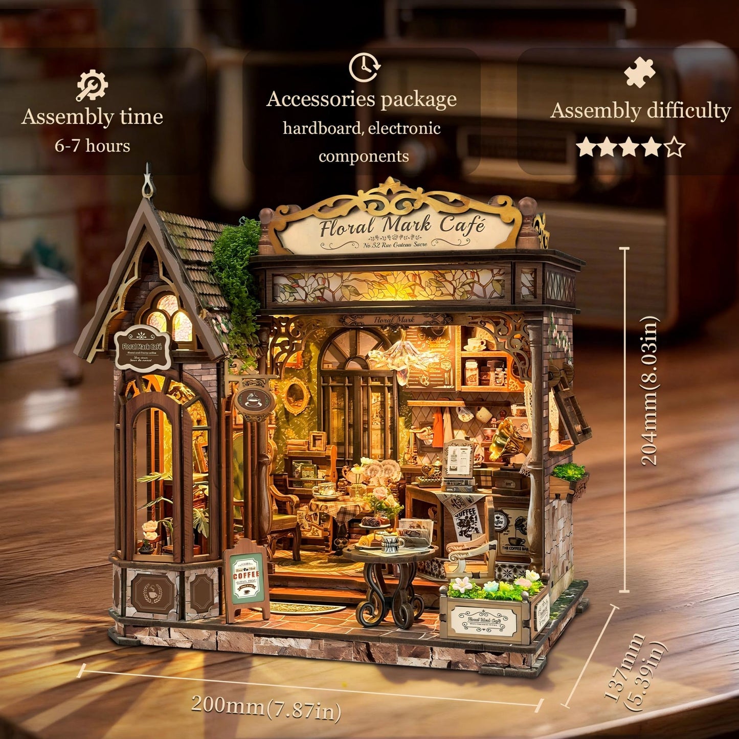 Floral Mark Cafe Kit
