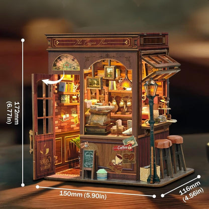 Morning Mist Cafe Book Nook Kit