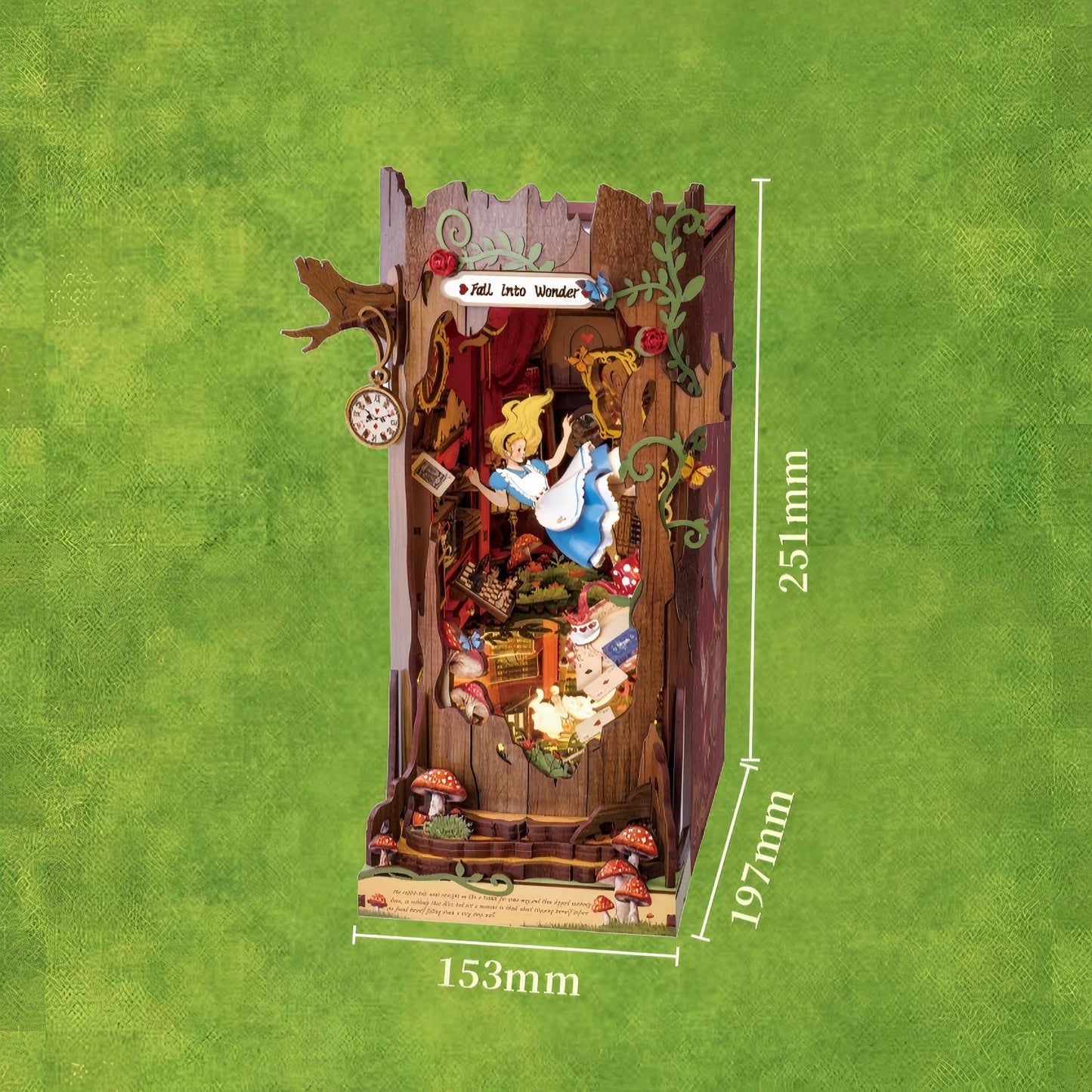 Alice Adventure Book Nook Kit