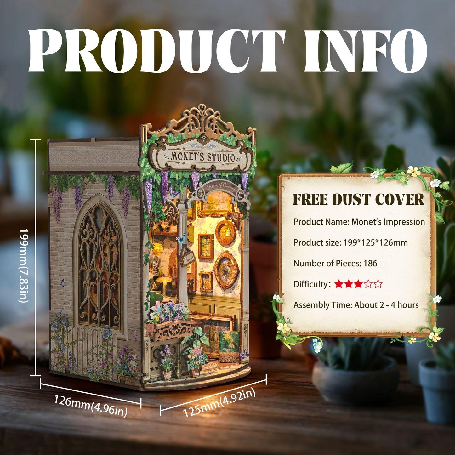 Monet's Impression Book Nook Kit