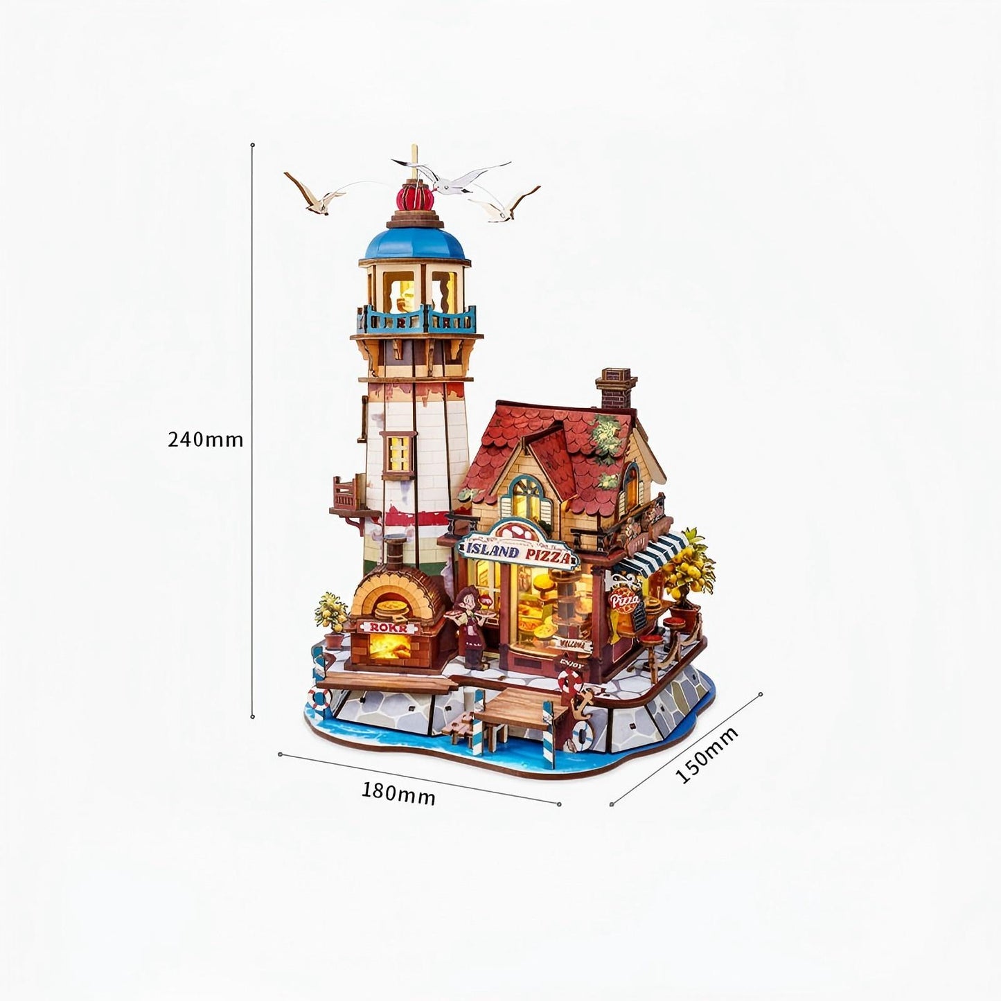 Island Pizza Mechanical Kit
