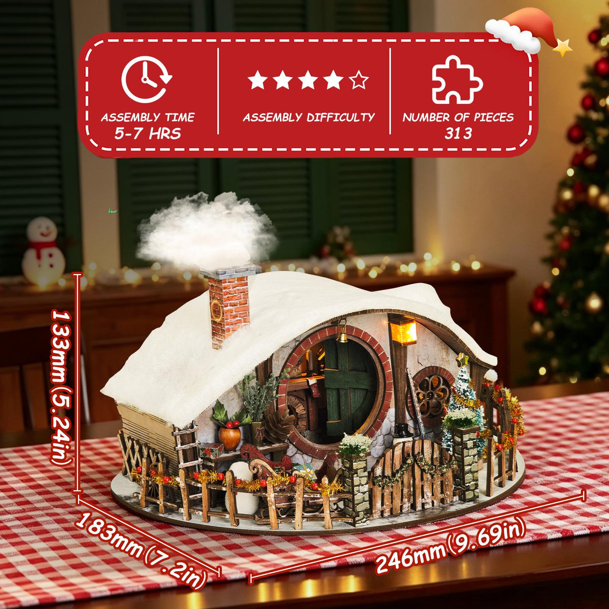 Magic Ring Snow House Kit