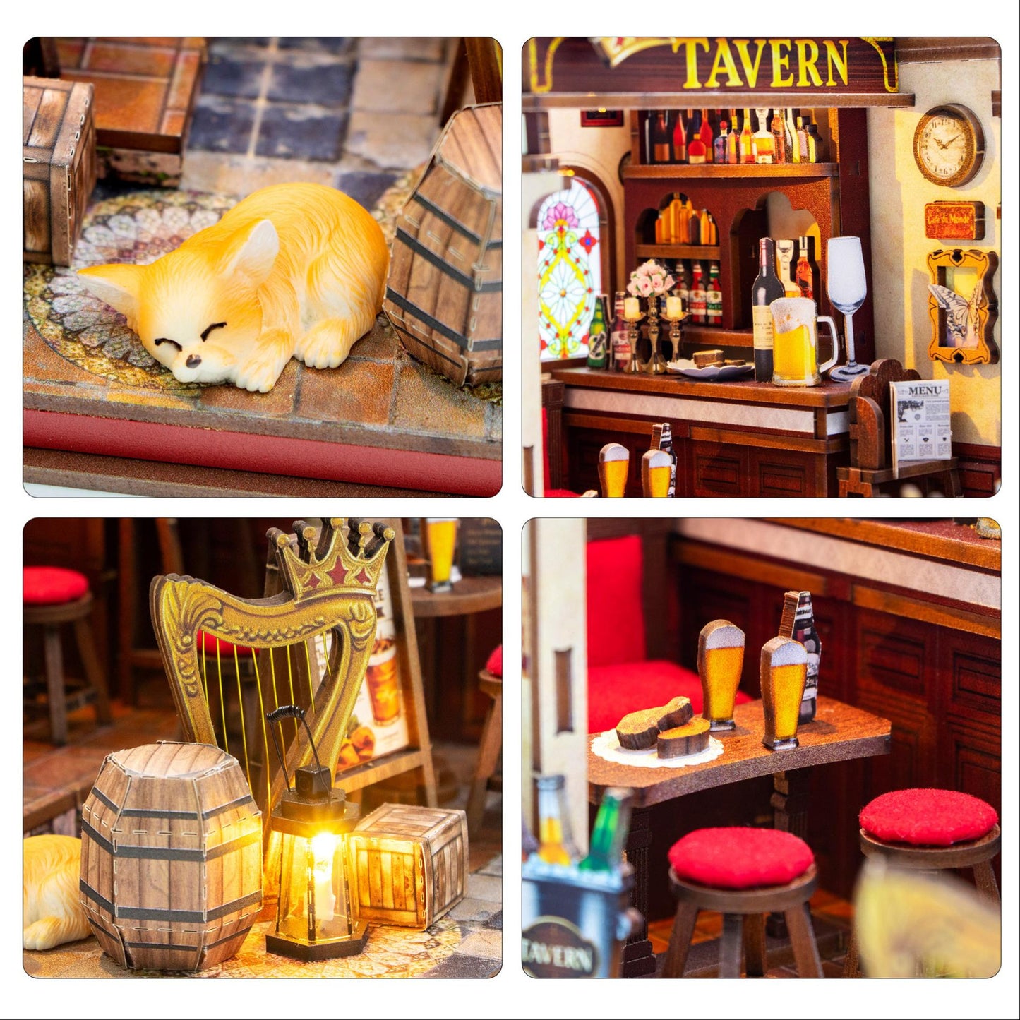 Crown Tavern Miniature House Kit