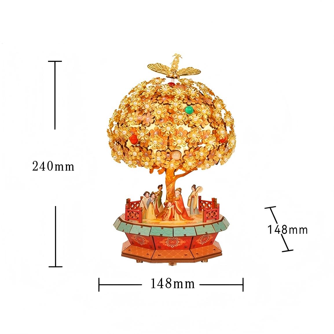Fluttering Moth Among Flowers Kit