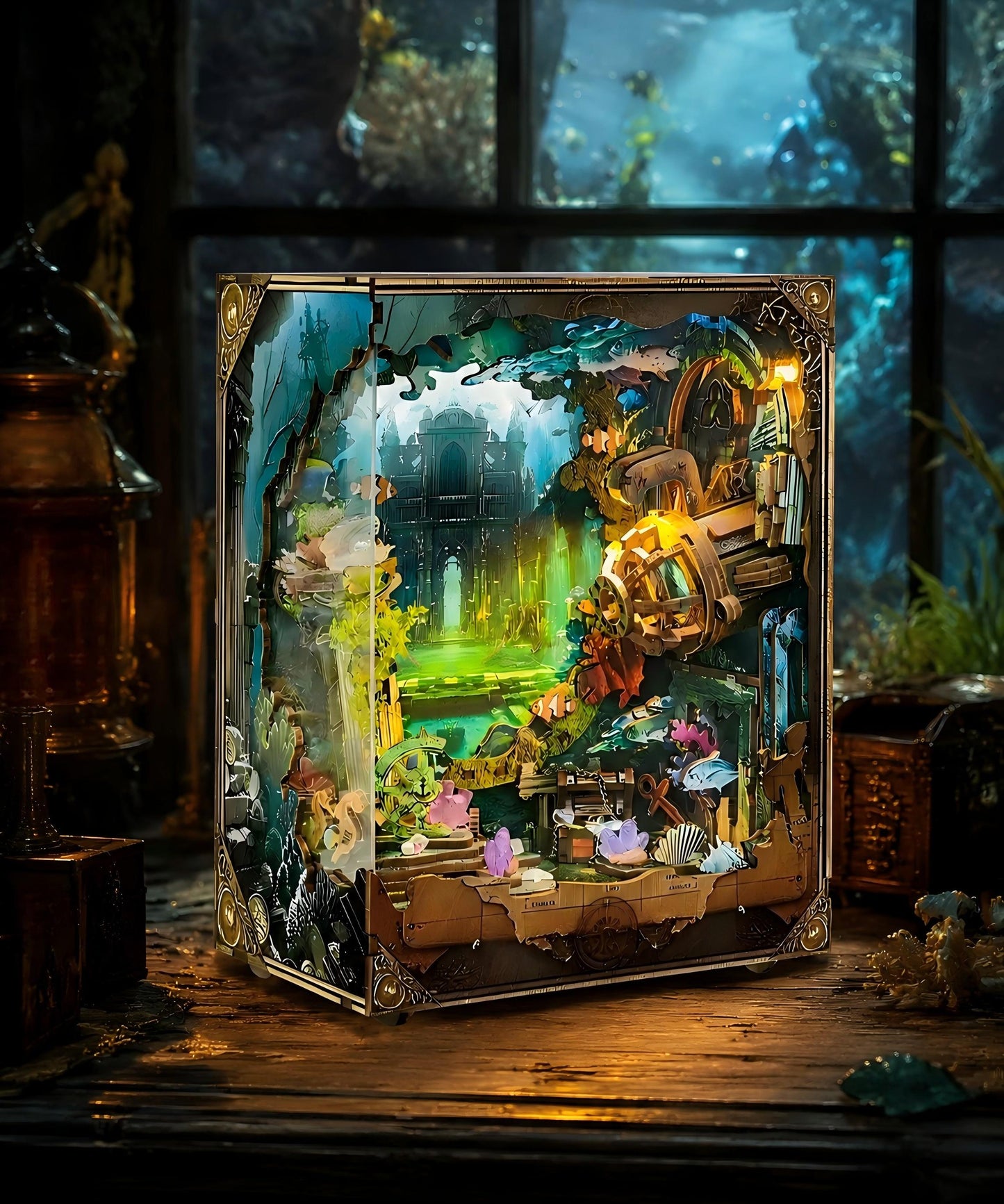 Discover Atlantis Book Nook Kit
