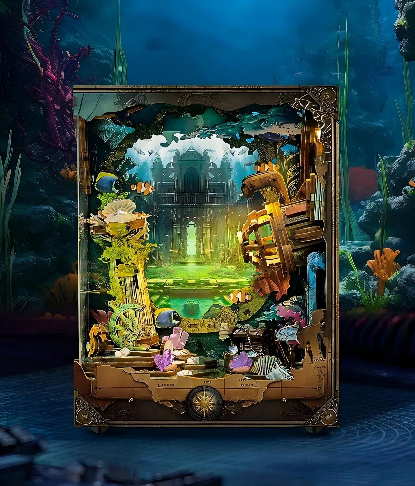 Discover Atlantis Book Nook Kit