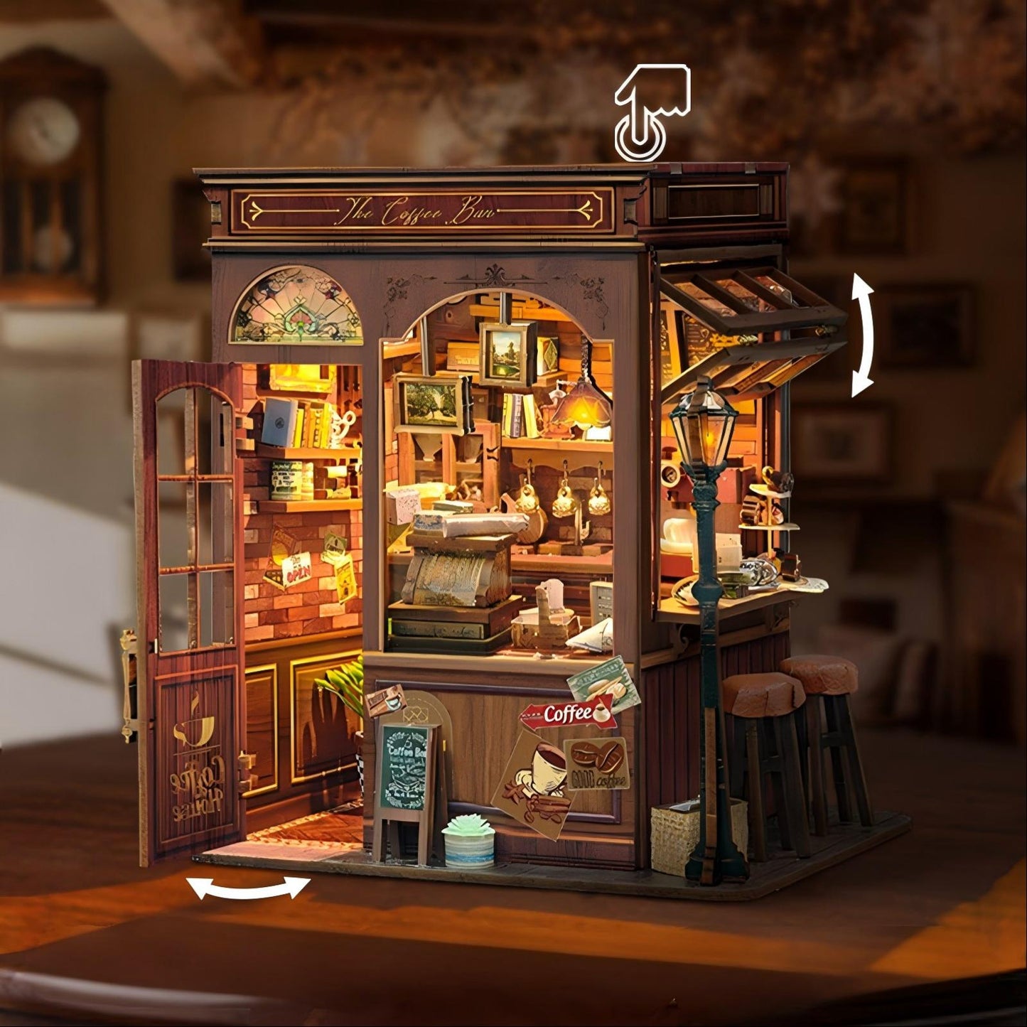 Morning Mist Cafe Book Nook Kit