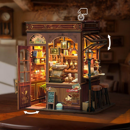 Morning Mist Cafe Book Nook Kit