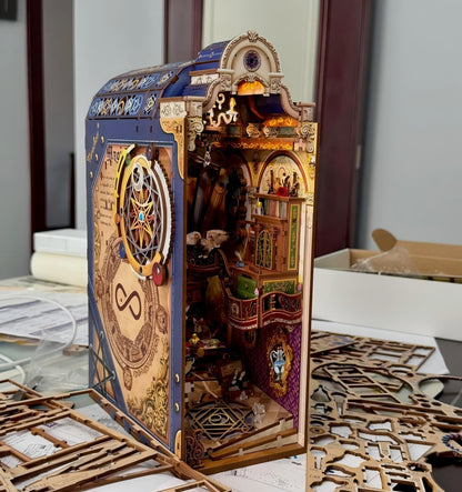 magical library Book Nook Kit