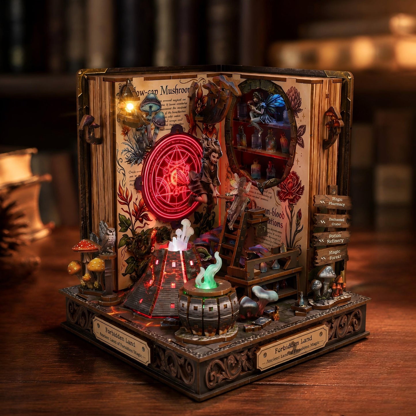 Forbidden Land Book Nook Kit