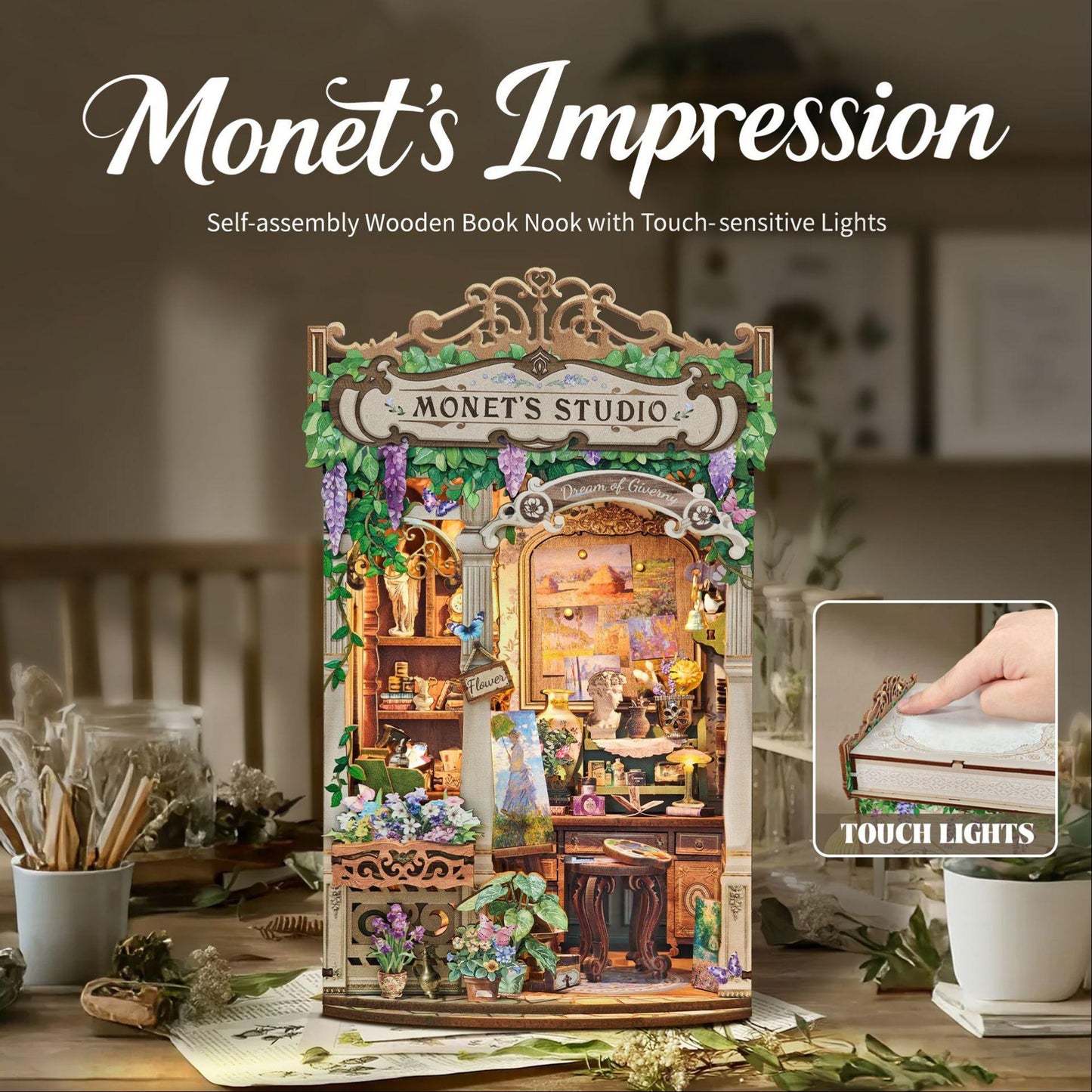 Monet's Impression Book Nook Kit