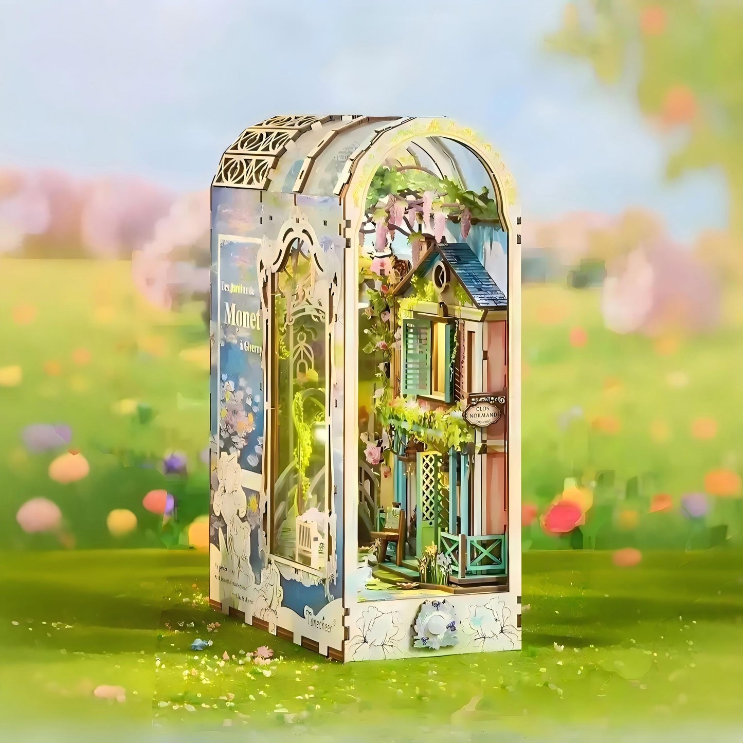 Giverny Garden Book Nook Kit