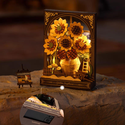 Wooden Sunflower Model Kit