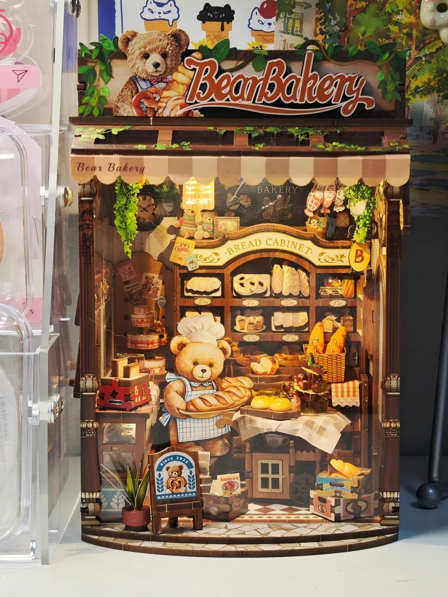 Bear Bakery Book Nook Kit