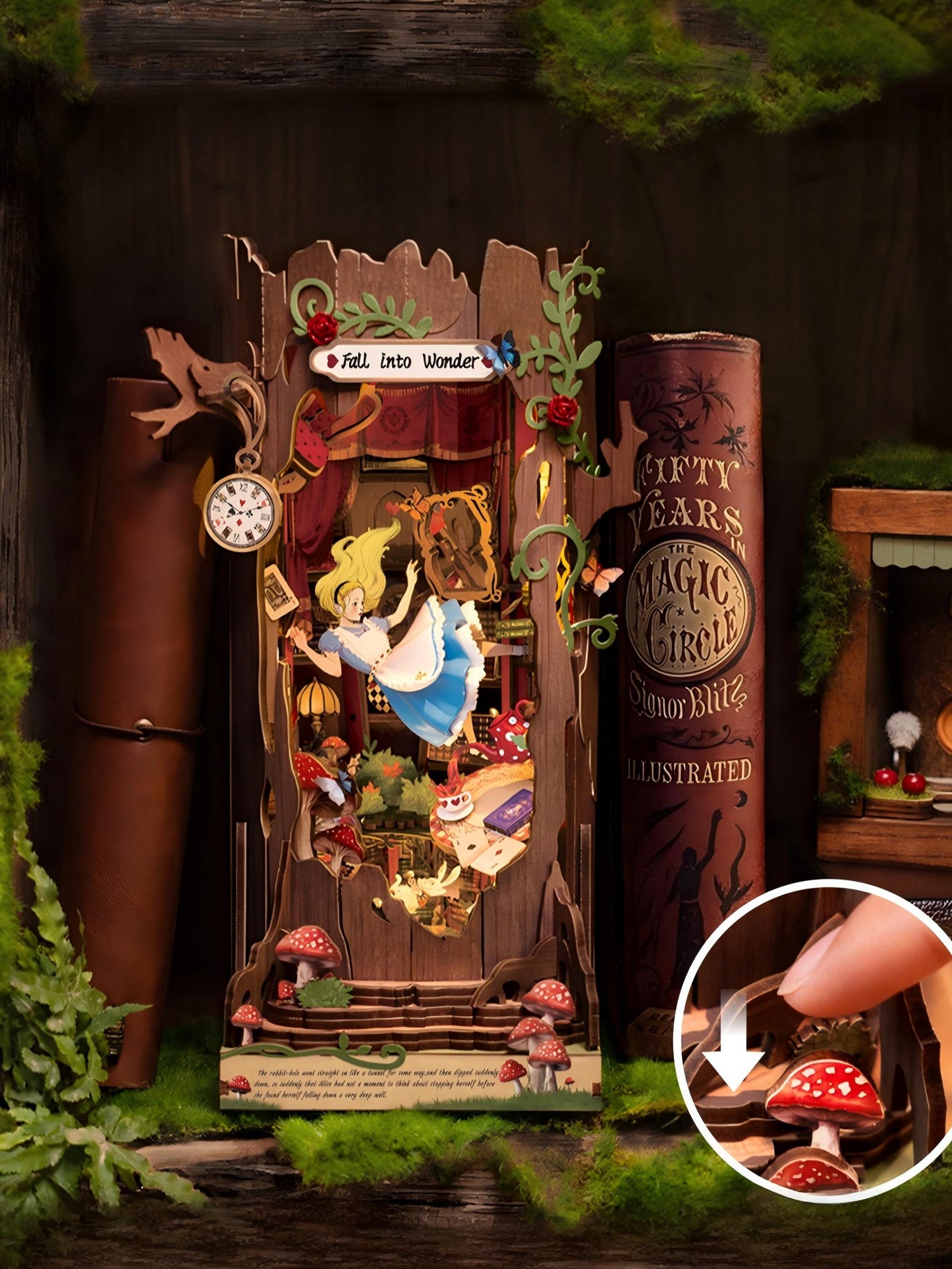 Alice Adventure Book Nook Kit