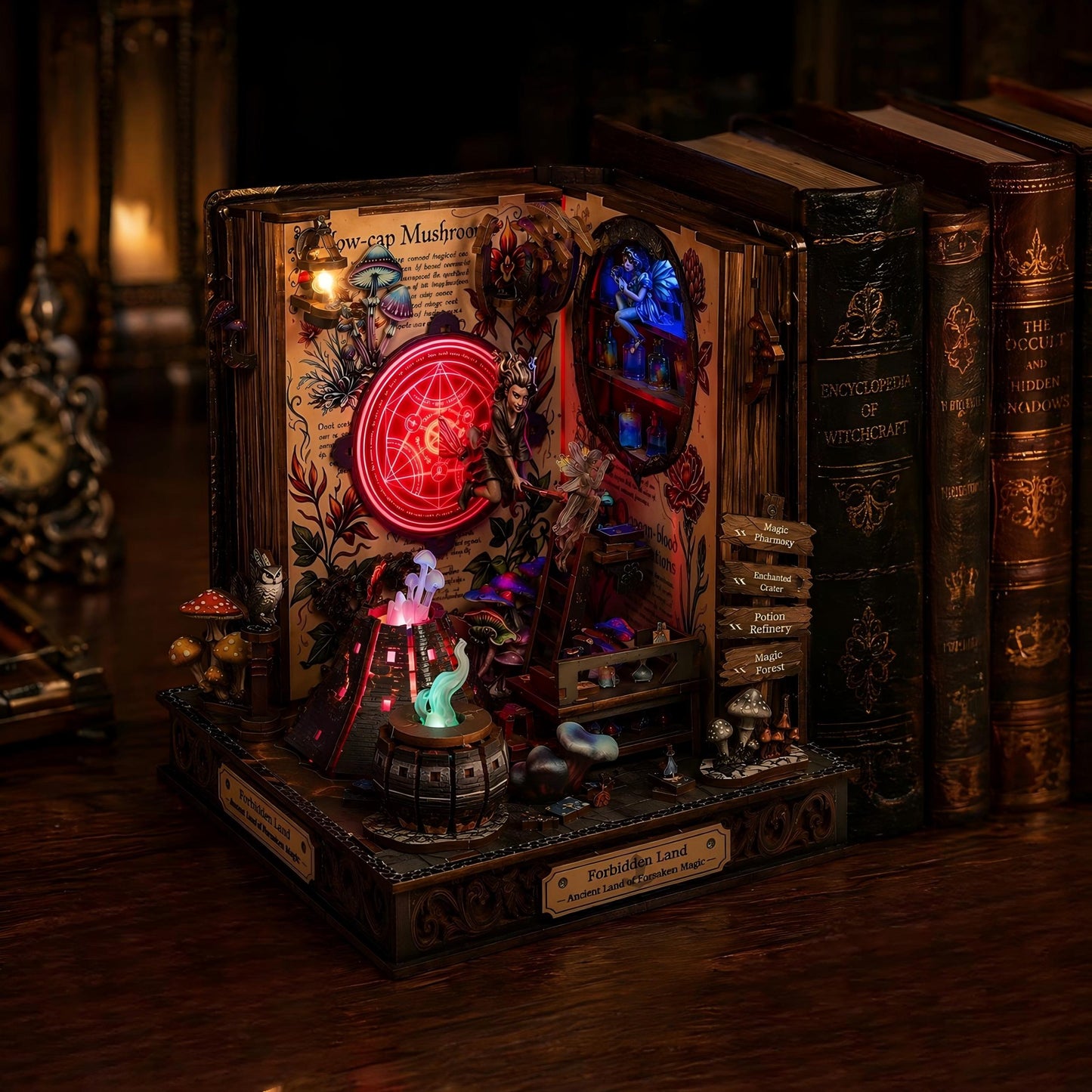 Forbidden Land Book Nook Kit