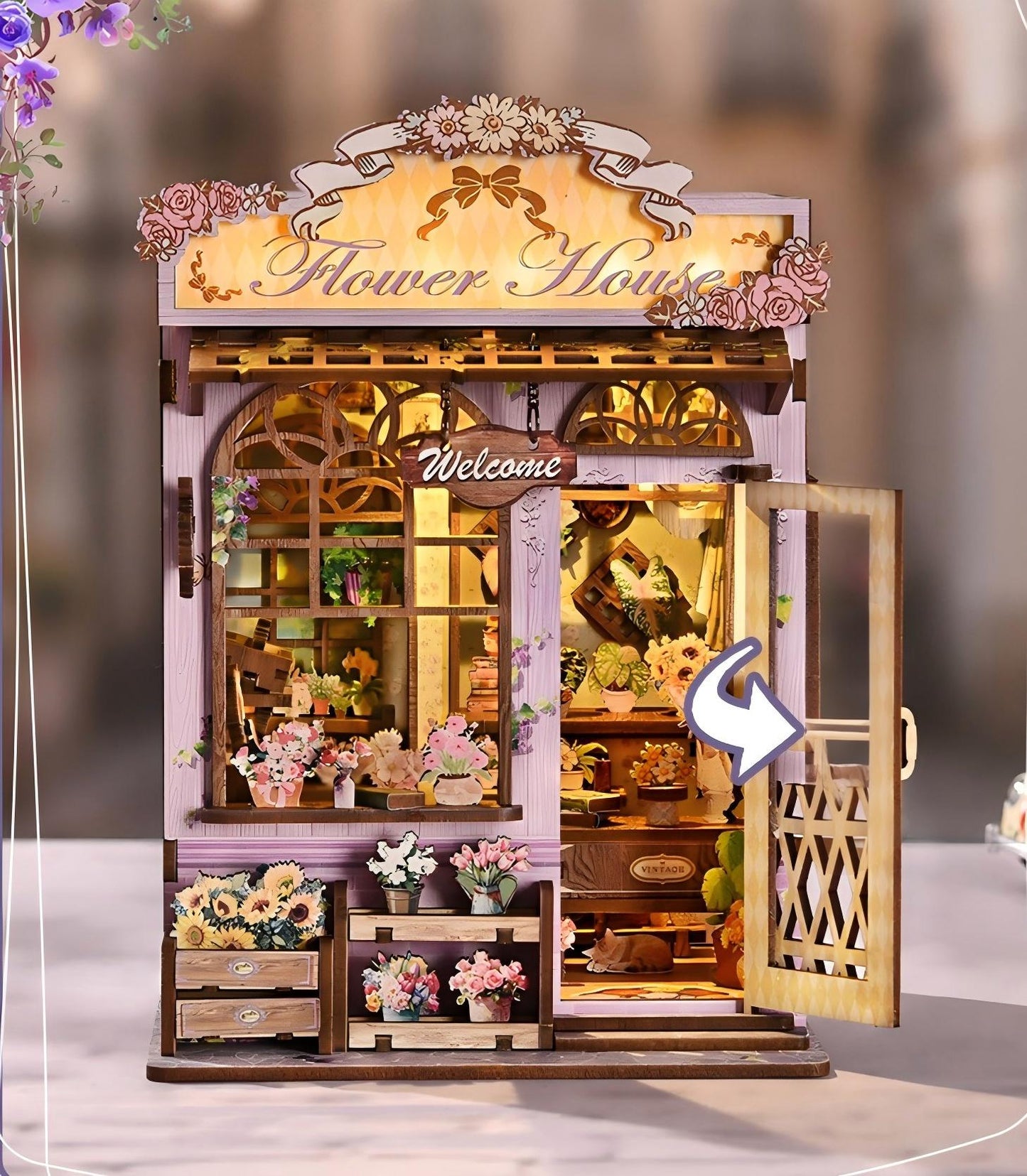 Quiet Corner Flower House Kit
