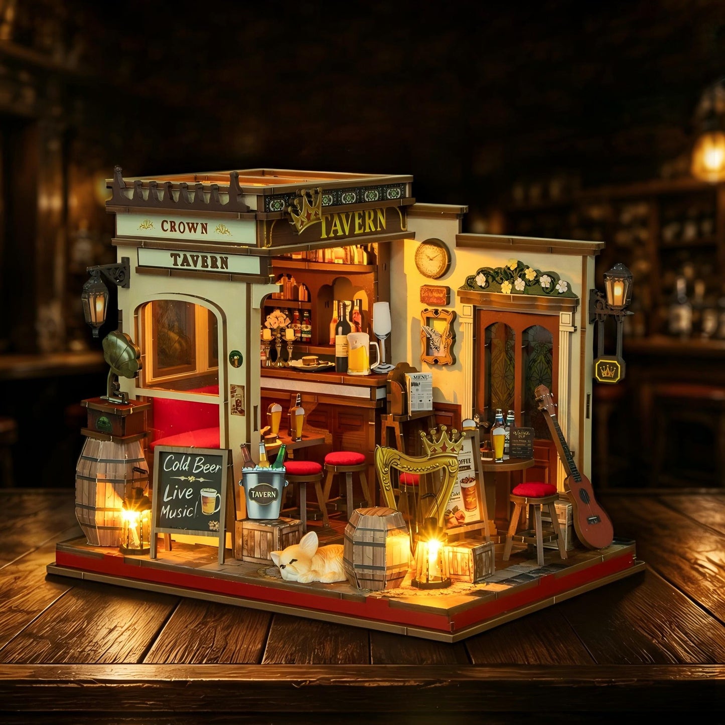 Crown Tavern Miniature House Kit