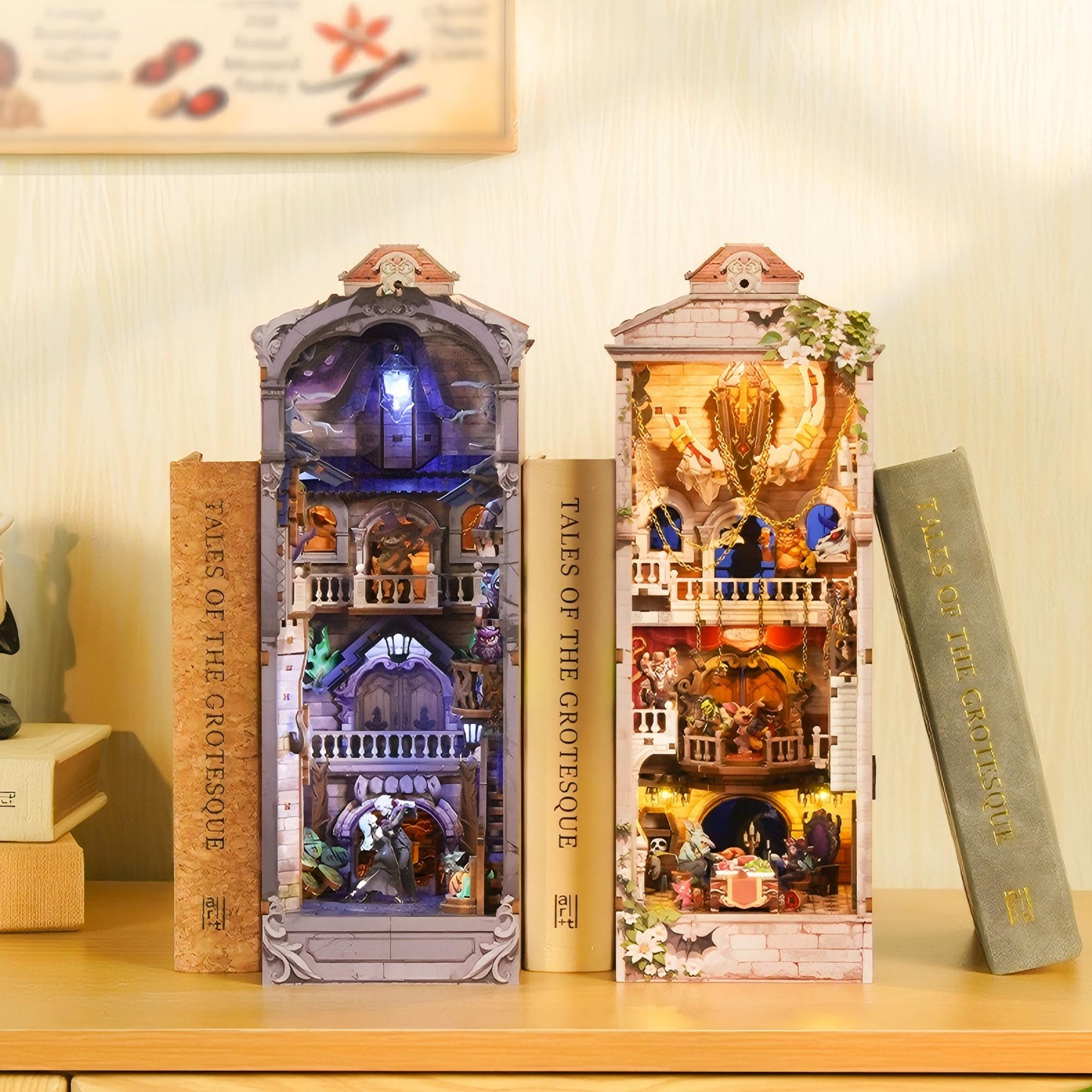 Monster Carnical Double-Sided Book Nook Kit